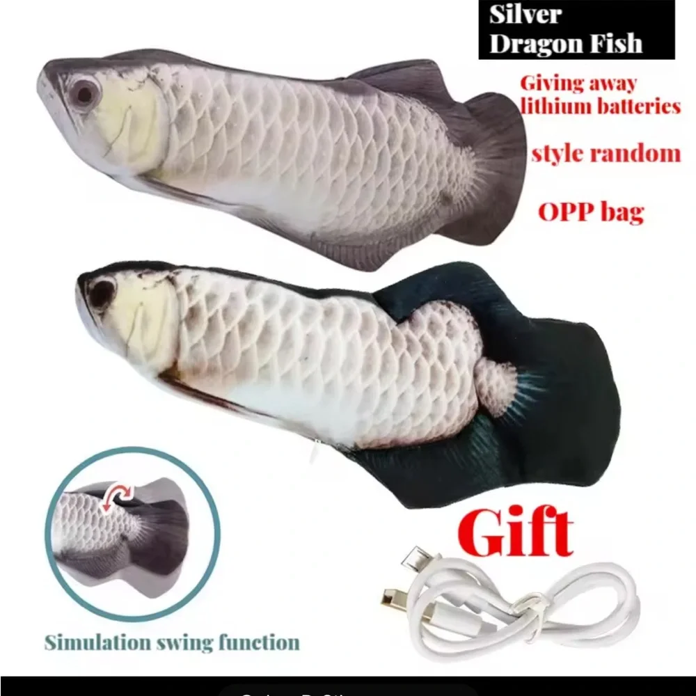 Interactive Fish Cat Toy